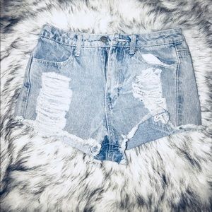 Jean shorts